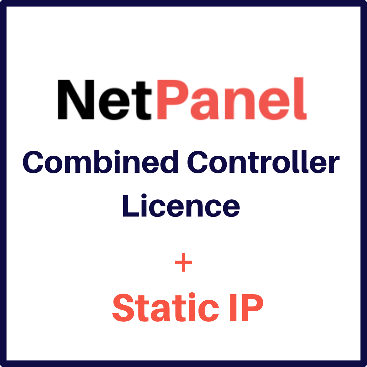 NetPanel Combined Controller Licence with Static IP