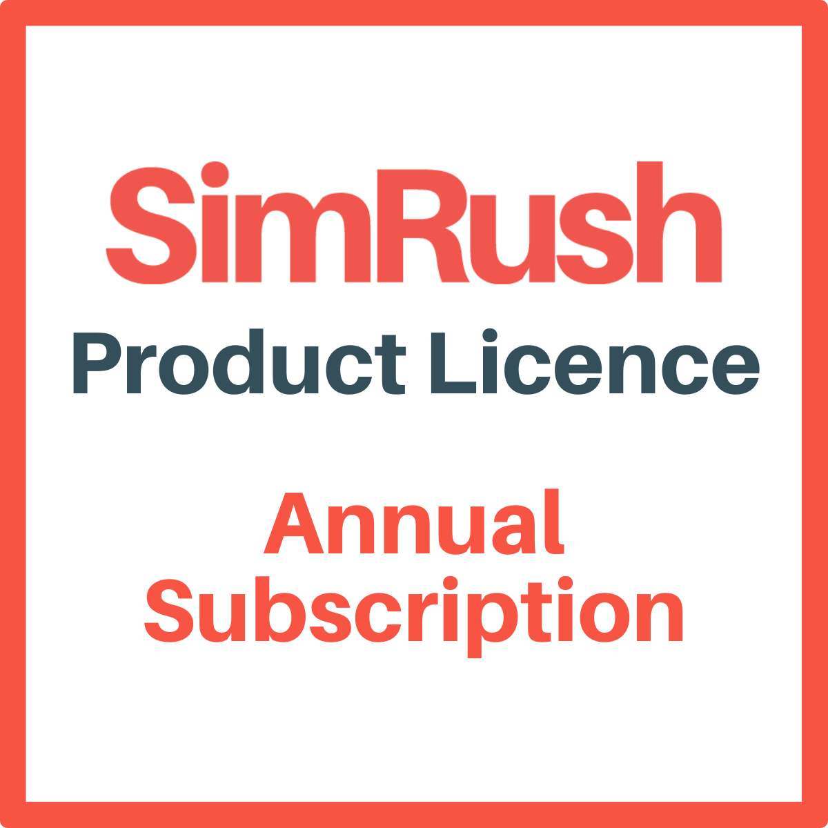 Licence | Annual Subscription