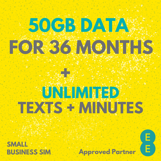 EE Business SIM £24pm 50GB Data and Unlimited Mins & Texts - 36 month