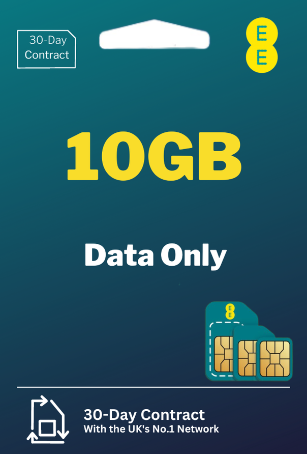 EE Business Data Only SIM - 10GB (£21.00) - 30-day